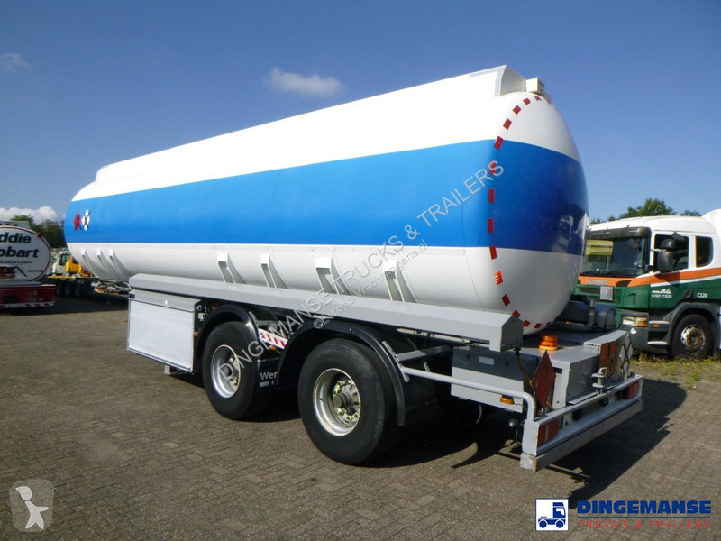 نصف مقطورة  Fuel tank alu 35.3 m3 / 5 comp
