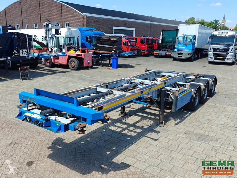Semirimorchio Burg BPO 15-27 CCXGX 3-Axle BPW -...