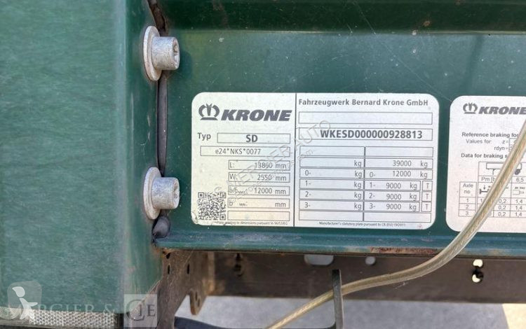 Semi remorque Krone