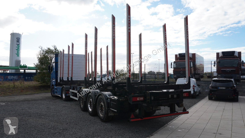 HTS 24 Holz Holztransporter Holzanhänger...