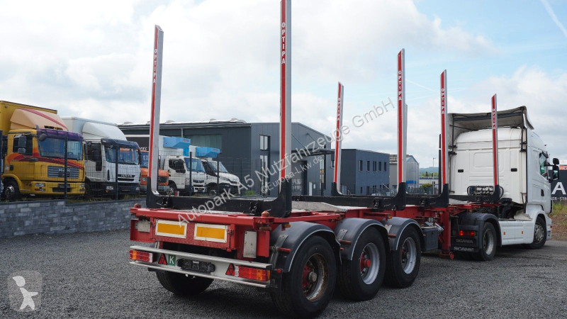 نصف مقطورة  SDC Trailers Holztransporter...