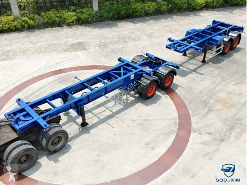نصف مقطورة Sodexim BI-TRAIN 20' - EXPORT