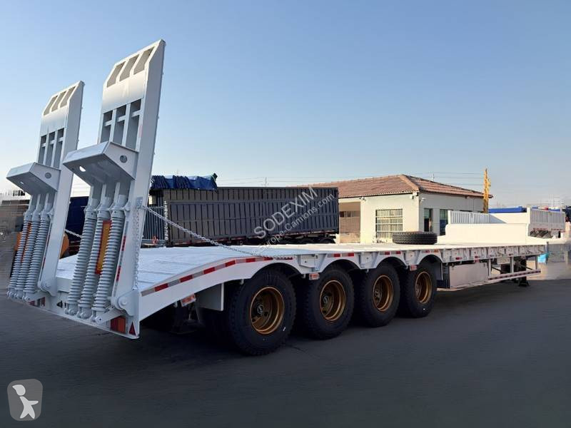 نصف مقطورة Sodexim PORTE-ENGINS 80T-EXPORT