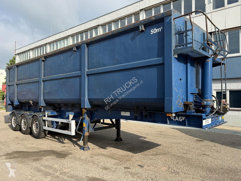 نصف مقطورة LAG O-3-TIP 40 - 3 AXLE + TIPPER 50...