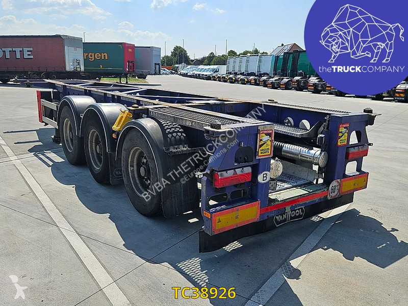 نصف مقطورة Van Hool 30 ‘ , 20’. ADR
