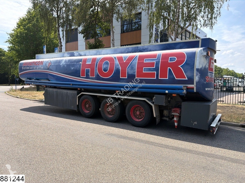 Félpótkocsi  Fuel 40.500 liter, 8 Comp
