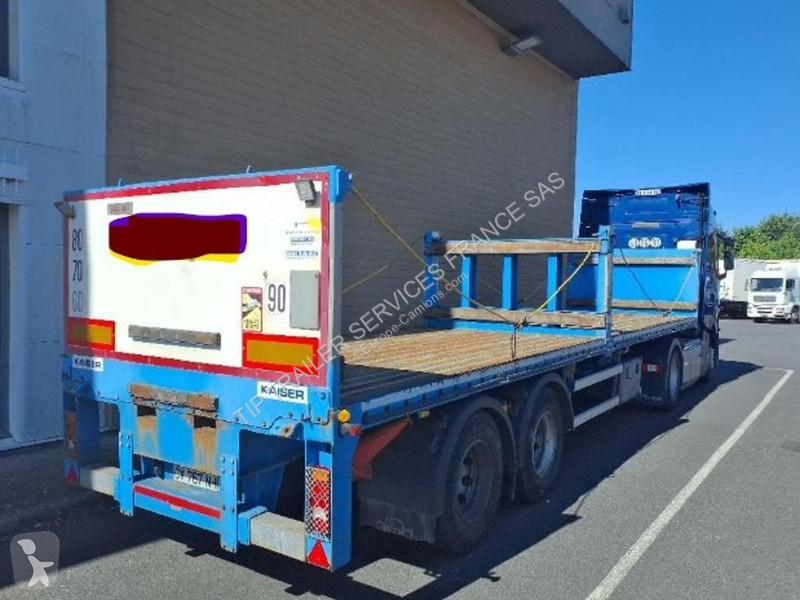 نصف مقطورة Kaiser Trailer Flat Platform Straight
