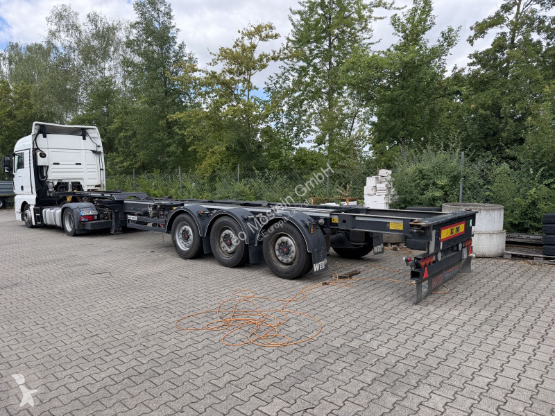 Félpótkocsi  LPRS 24  3 Achs Container- Chassis...