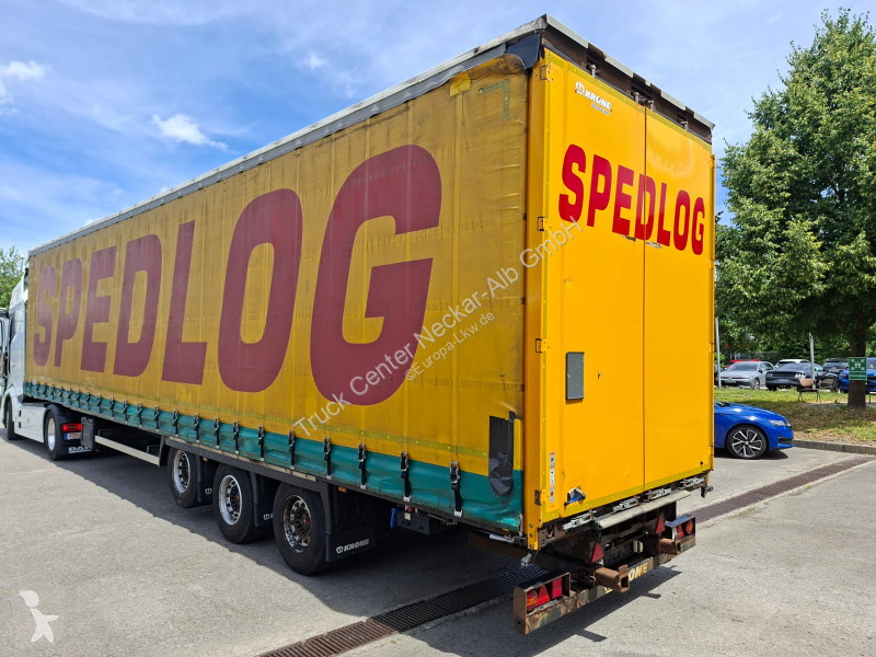 نصف مقطورة Krone   3 Achs MEGA Staplerhalterung...