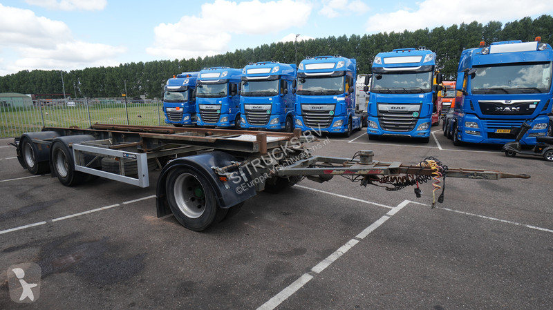 نصف مقطورة GS Meppel 3 Axle container trailer