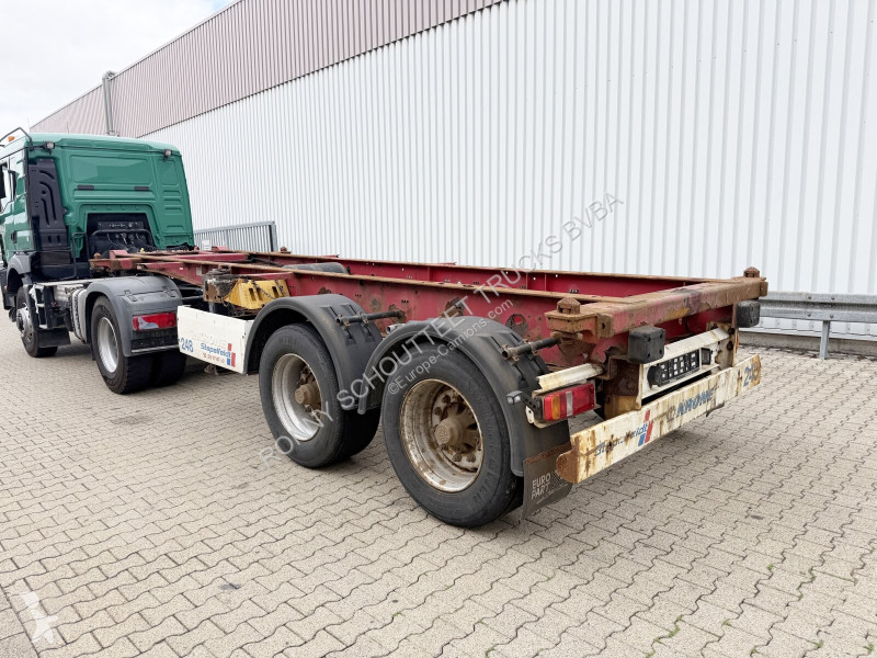 نصف مقطورة Krone SCZ 18 Container-Chassi SCZ 18...