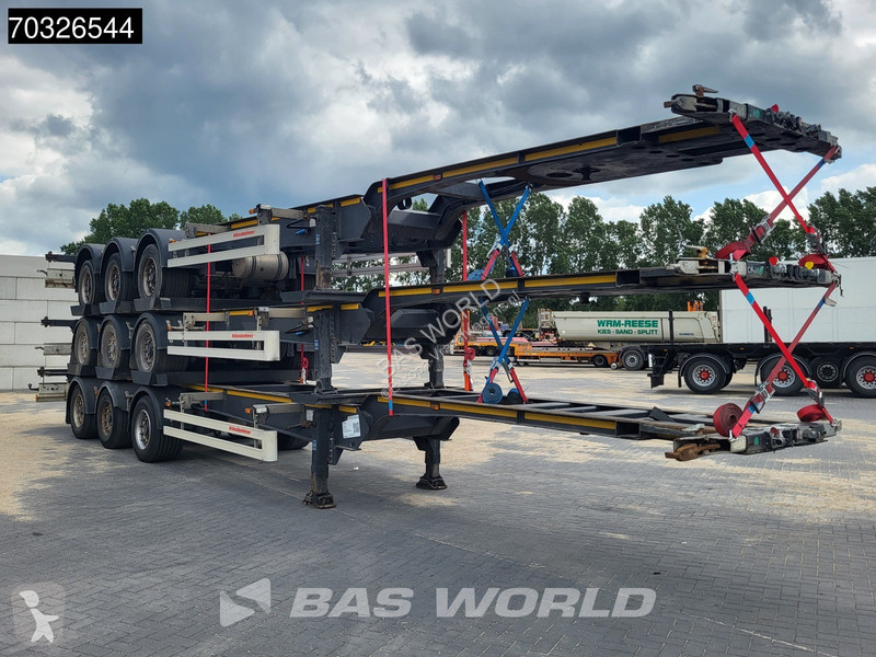 نصف مقطورة Kässbohrer CS 40ft 45ft Lift Axle