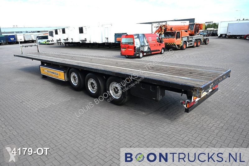 نصف مقطورة Groenewegen DRO-14-27 FLATBED | 2x...