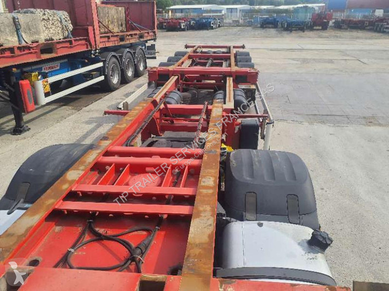 نصف مقطورة Asca Trailer Chassis Gooseneck 45'...