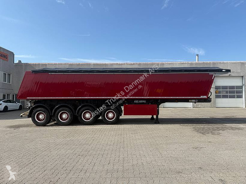 نصف مقطورة Kel-Berg Tipper / Alukastenmulde Kipper