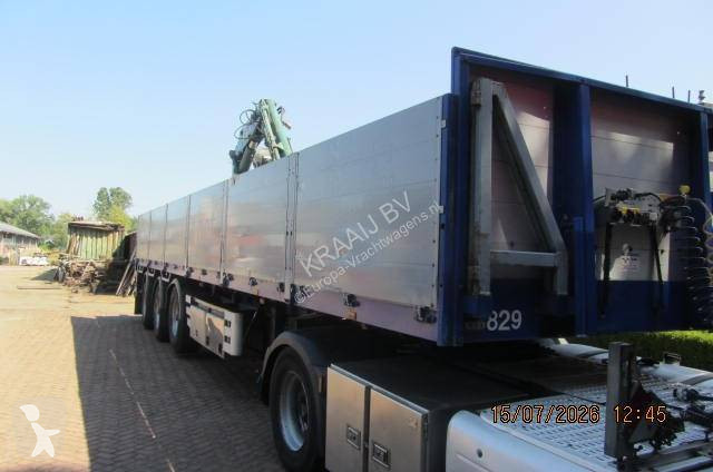 نصف مقطورة Van Hool Kraan oplegger