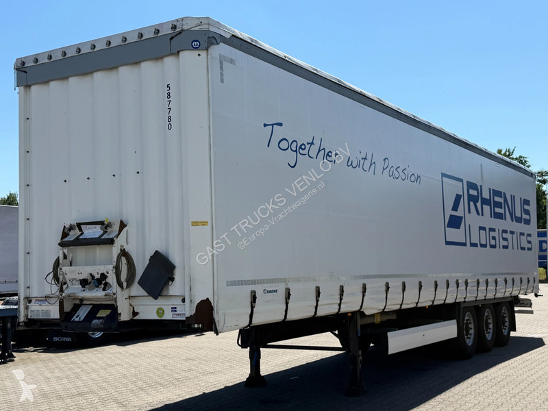 Oplegger Krone N/A  Schuifzeil met Alu Borden /...