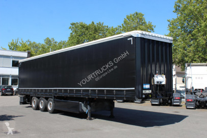 Sættevogn flatbed sidetremmer Krone