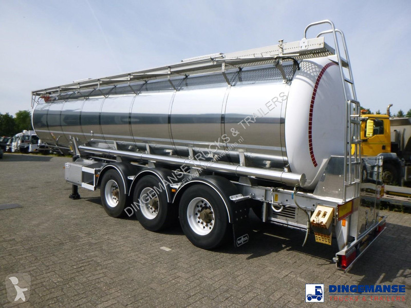 نصف مقطورة Van Hool Food tank inox 28 m3 / 1 comp