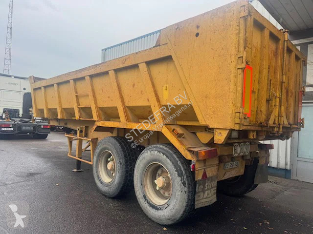 نصف مقطورة Castera 2 Axle Steel tipper , Drum...