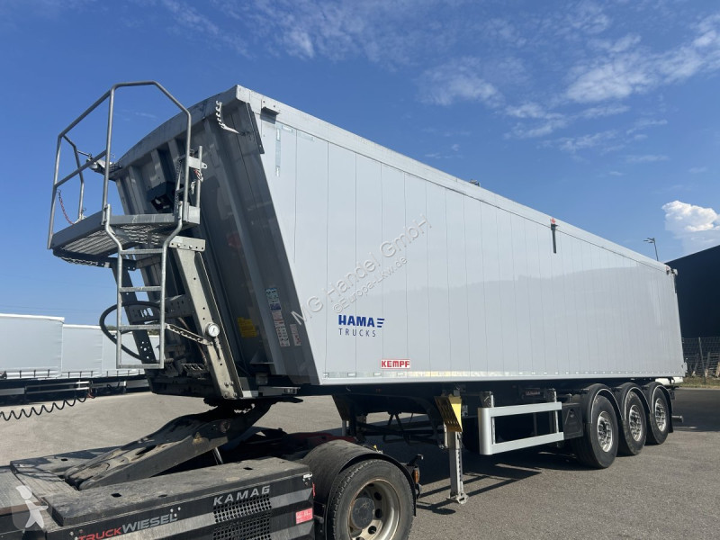 نصف مقطورة Kempf  SKM 39 Alu-Kastenmulde 55m³...