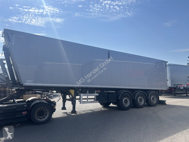 نصف مقطورة Kempf SKM 39 Alu-Kastenmulde 55m³...