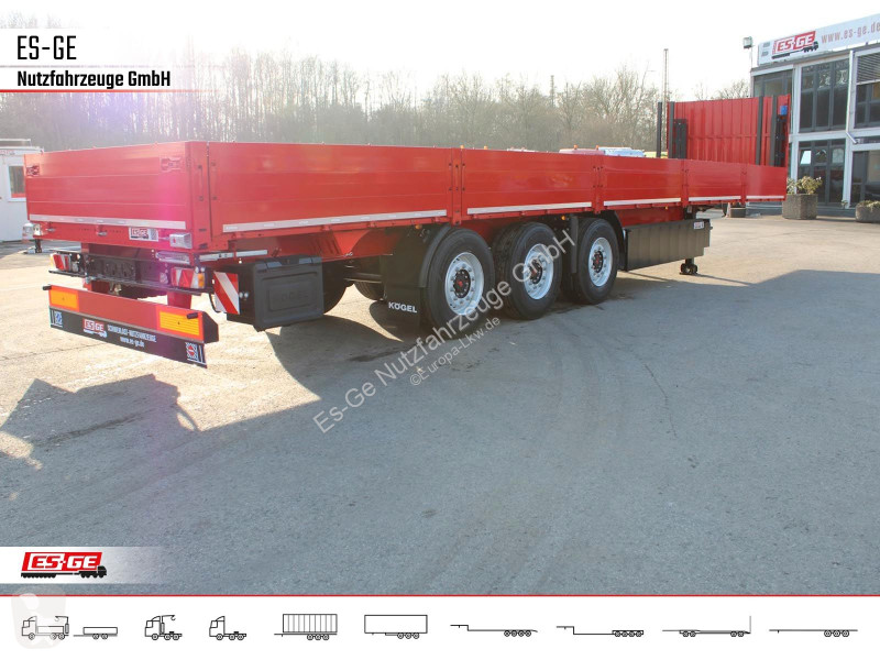 Полуремарке Kögel Multi Chassis, verstärkt,...