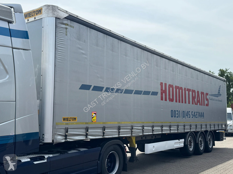نصف مقطورة Wielton NS-3 Schuifzeil -Dak /...