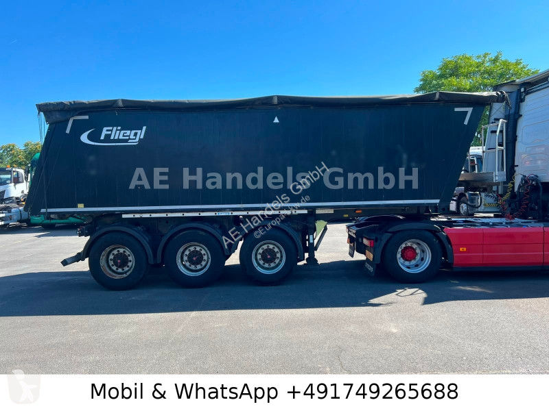 نصف مقطورة Fliegl DHKA 390 Alu-Kasten...