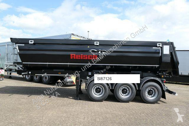 نصف مقطورة Reisch RHKS-SR, Stahl, 25m³, SAF,...