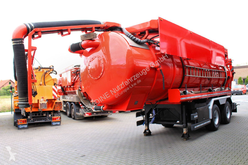 Напівпричіп  2-Achs Hellmers 26m3 Saugsattel +...