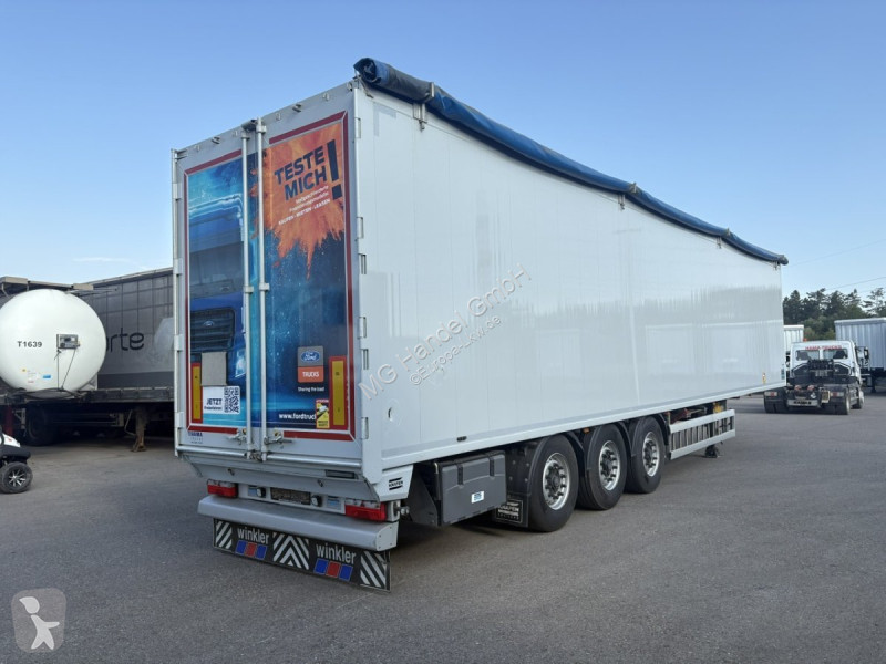 نصف مقطورة Knapen K100/KT01, 10 mm, Liftachse,...