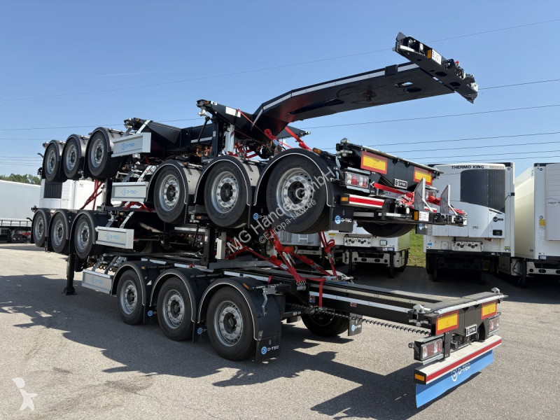 Semirimorchio  D-Tec VCC-01 Containerchassi,...