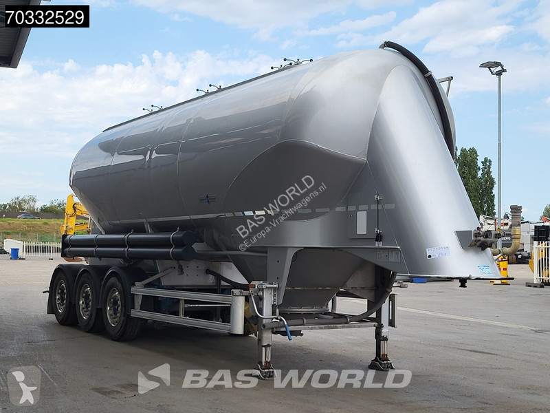 نصف مقطورة Spitzer SFS 2x Liftachse 39m3 Cement
