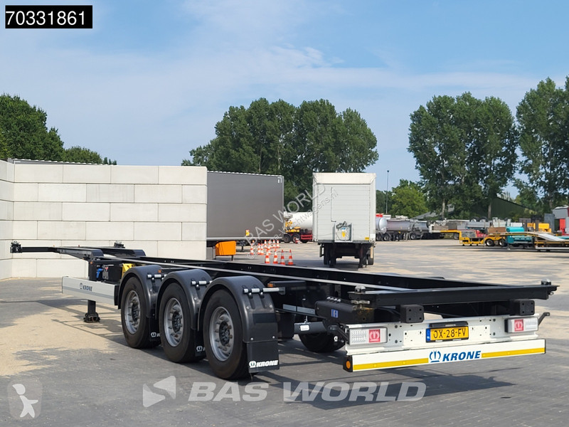 نصف مقطورة Krone 3 axles UNUSED 40ft APK 05/27