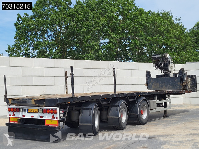 نصف مقطورة Pacton T3-003 Kennis 16T Steering Crane