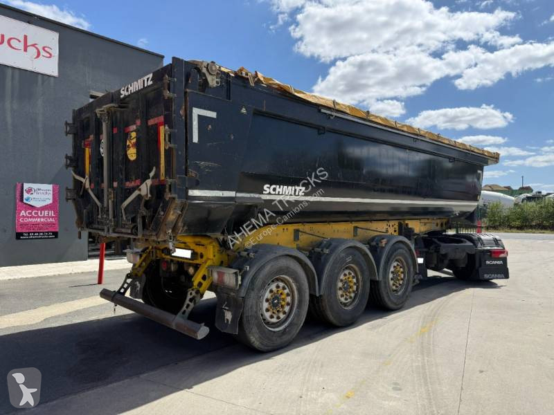 Semi remorque Schmitz Cargobull benne TP 3essieux