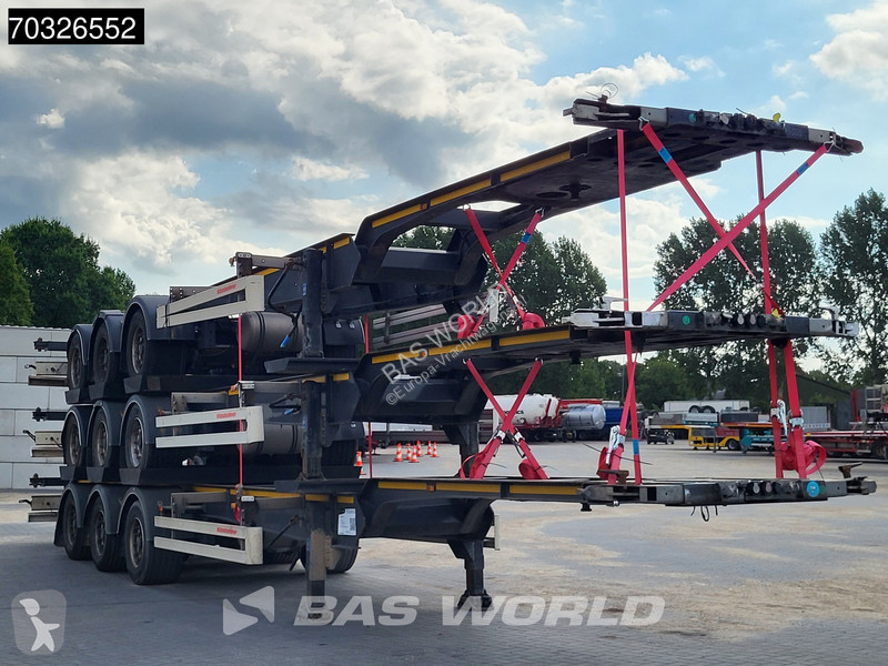 نصف مقطورة Kässbohrer CS Lift Axle BPW 40ft