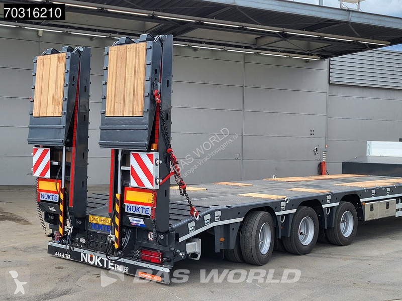 نصف مقطورة  NKTL3 NEW Lift + Steering Axle Ramps