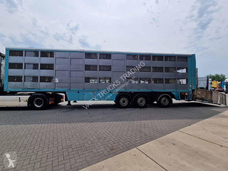 Semirimorchio Lecitrailer Guiton livestock...