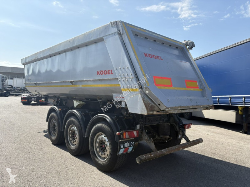 نصف مقطورة Kögel Kippmulde 25m³, Liftachse,...