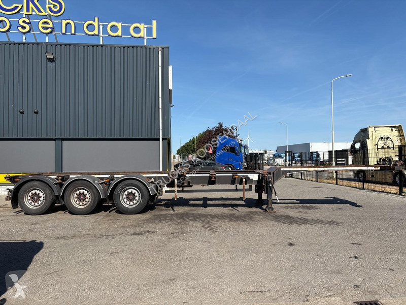 Félpótkocsi  - CONTAINER CHASSIS + 3 AXLE SAF +...