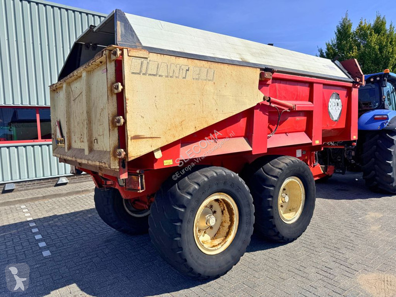 Semi remorque  Gigant 200 Zandkipper