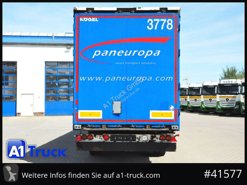 نصف مقطورة Kögel S 24 Tautliner, Code XL, BPW,...