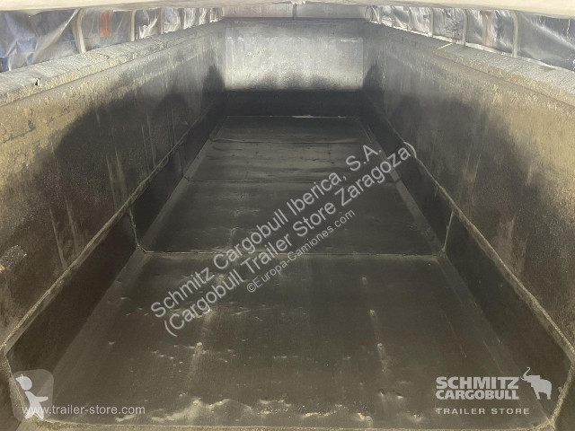 نصف مقطورة  Tipper Alu-square sided body 22m³