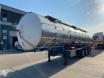 Semi remorque Van Hool Tank / 33.280 LT / 4 compartments / ADR / Inox
