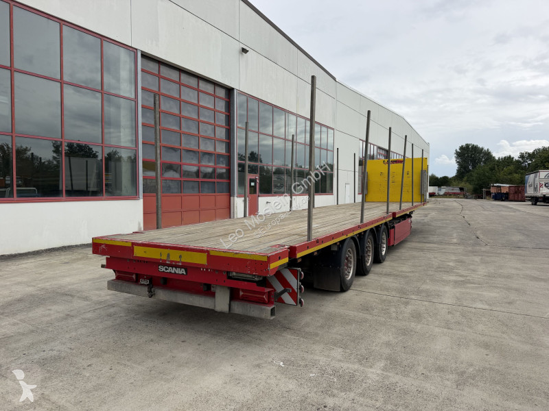 Semi remorque  t3  3 Achs Satteltieflader Mega
