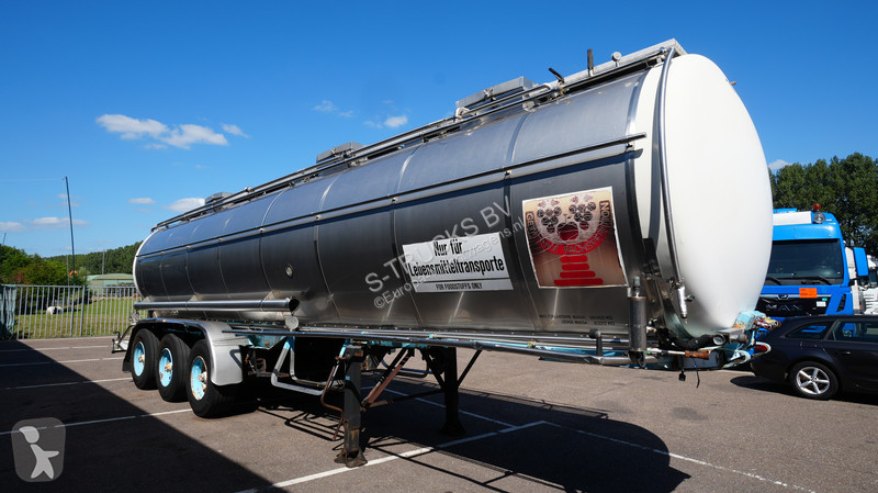 Pacton 3 axle food tank trailer 30.000ltr...