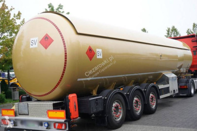 Semirremolque cisterna de gas
