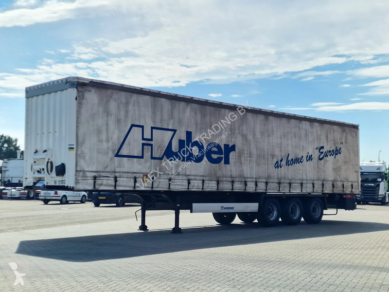 Oplegger Krone 3 axle tautliner - Coil - BPW